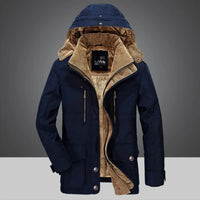 Sammy Jackson™ Julian zimowa parka | Długa zimowa kurtka z bawełny