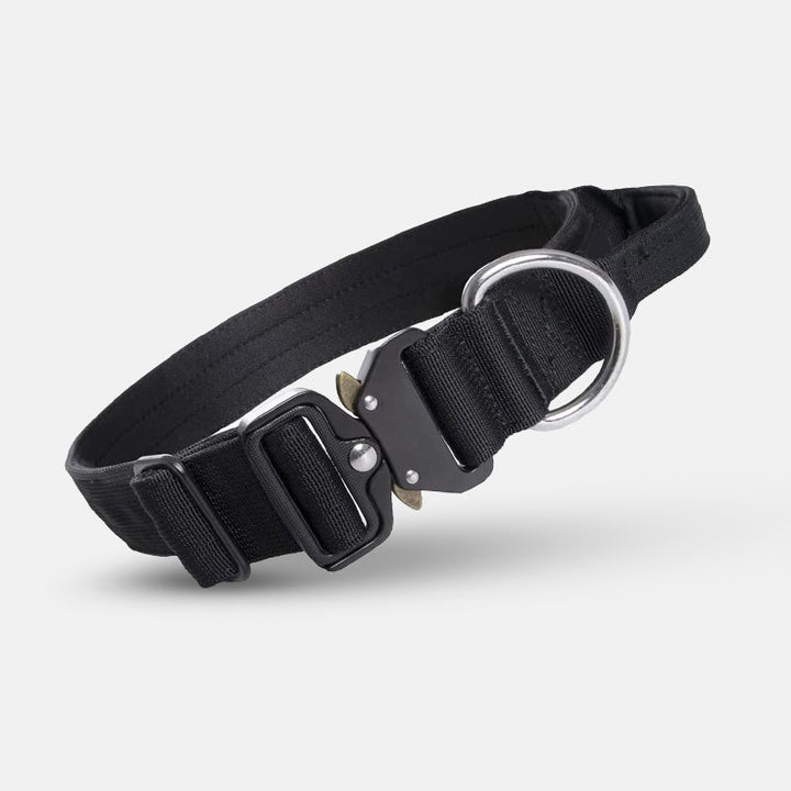 Tactische Hondenhalsband met Handvat - PowerGrip