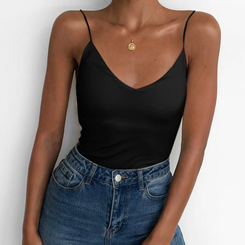 Sammy Jackson™ Kaelindra Top | Mouwloos & Trendy