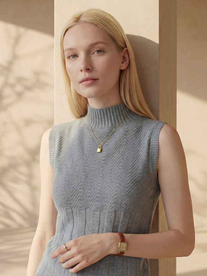 Brienna Gebreide Top