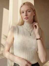 Brienna Gebreide Top