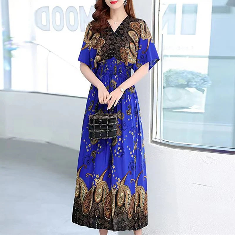 Sammy Jackson™ Sukienka Maxi Mia | Retro i Casual