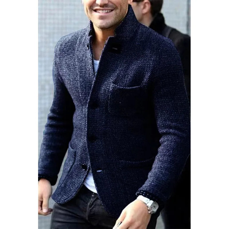 Sammy Jackson™ London Elegance Kamizelka | Stylowy dziany sweter