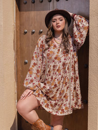 Sammy Jackson™ Jennifer Plus-Size Zomerjurk | Rustiek & Casual