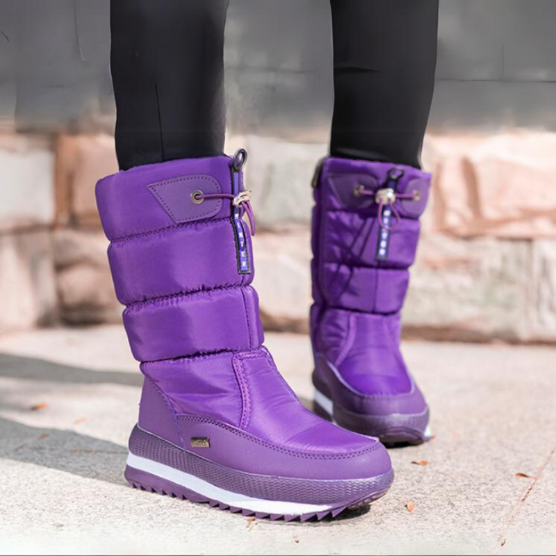 Waterproof Snow Boots with Zipper – Nova
