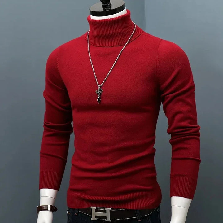 Sammy Jackson™ Marco Slim Turtleneck Sweater | Trendy Slim-Fit Sweater