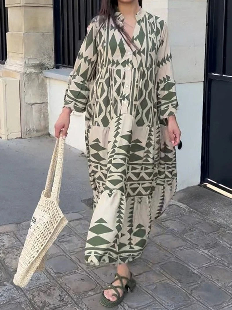 Sammy Jackson™ Sukienka Maxi Jolie | Vintage i Modna