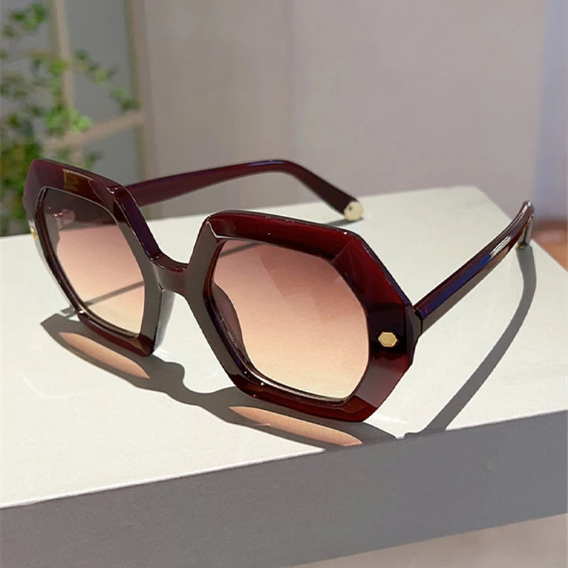 Sammy Jackson™ Regina okulary przeciwsłoneczne | Duże i modne