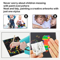 Scratch Card Set with Magical Rainbow Colors - ColorBurst
