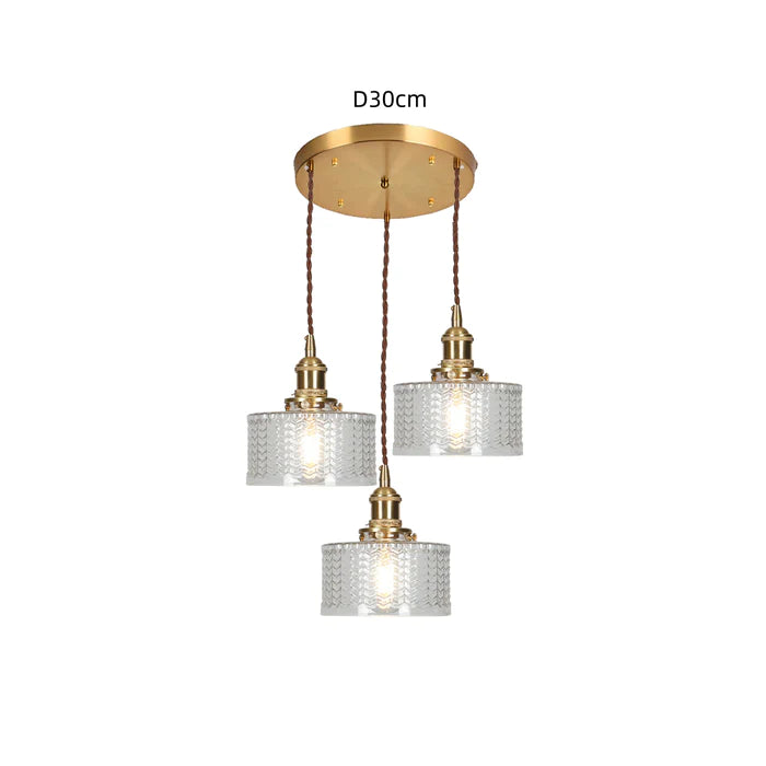 Crystal Vintage Pendant Lamp - Harrison