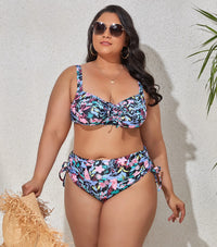 Sammy Jackson™ Adele Plus-Size Bikini | Kleurrijk & Stijlvol