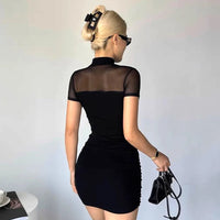 Sammy Jackson™ Gwen Mini-Sukienka | Dopasowana i Stylowa