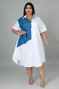 Sammy Jackson™ Lalaine Plus-Size Jurk | Vrolijk & Trendy