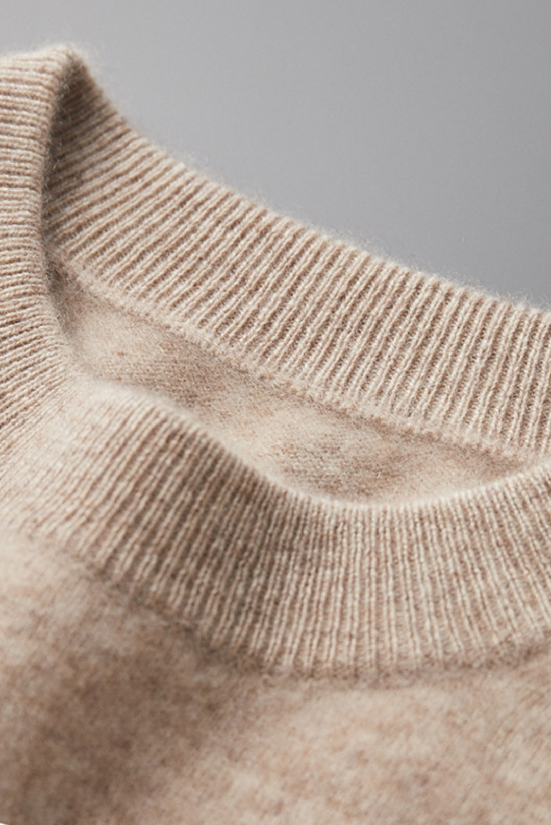 Light Brown Cashmere Merino Wool Set – Alessio
