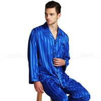 Sammy Jackson™ Luxury Pajamas | Sleek silk pajamas for men