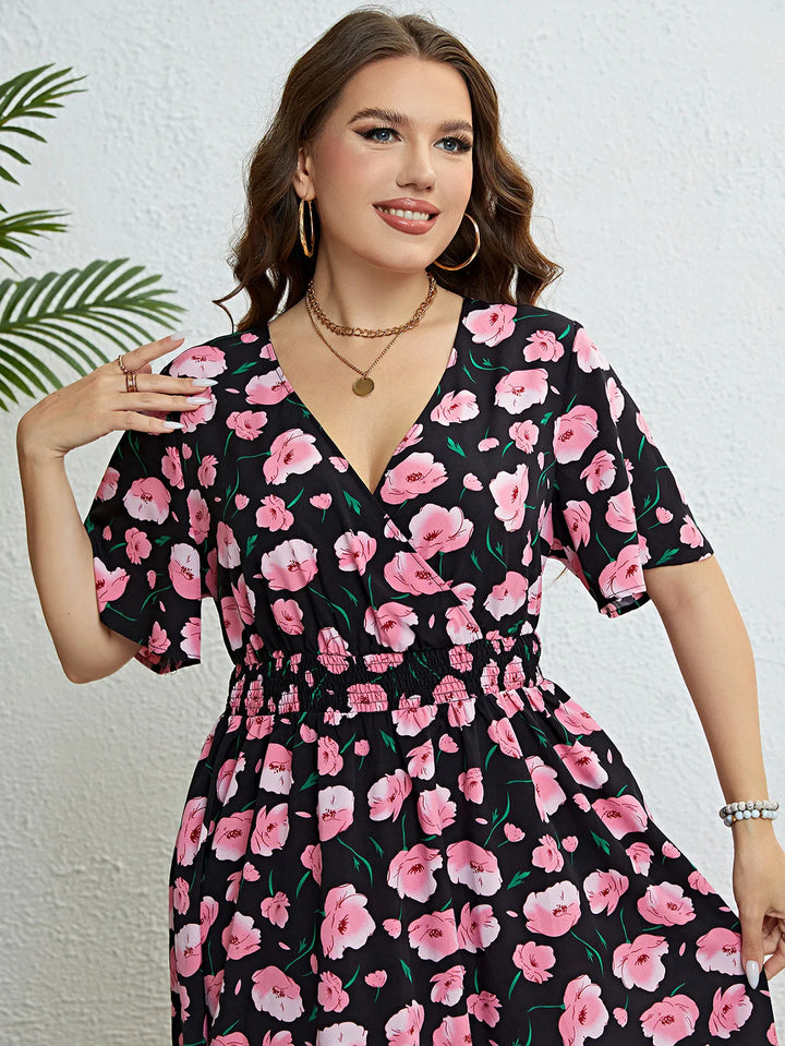 Sammy Jackson™ Meredith Plus-Size Dress | Summer & Cheerful