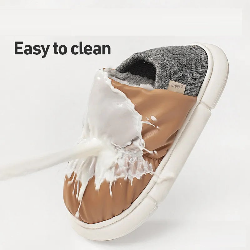 Sammy Jackson™ Slip-On Slippers | Comfortable warm slippers