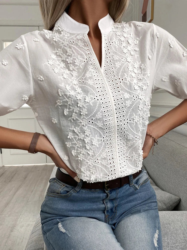 Sammy Jackson™ Wyndara Blouse | Charmant & Stijlvol