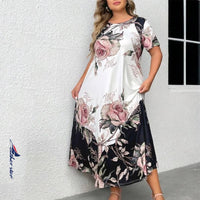 Sammy Jackson™ Rhoda Plus-Size Maxi Dress | Stylish & Eye-Catching