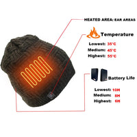 Sammy Jackson™ KnitTech Beanie | USB rechargeable hat
