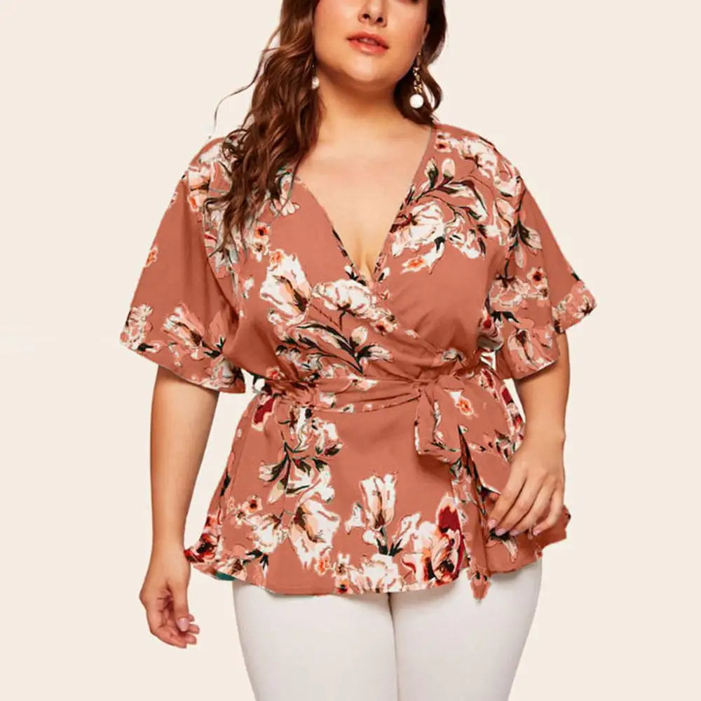 Sammy Jackson™ Fenna Plus-Size Top | Colorful & Versatile