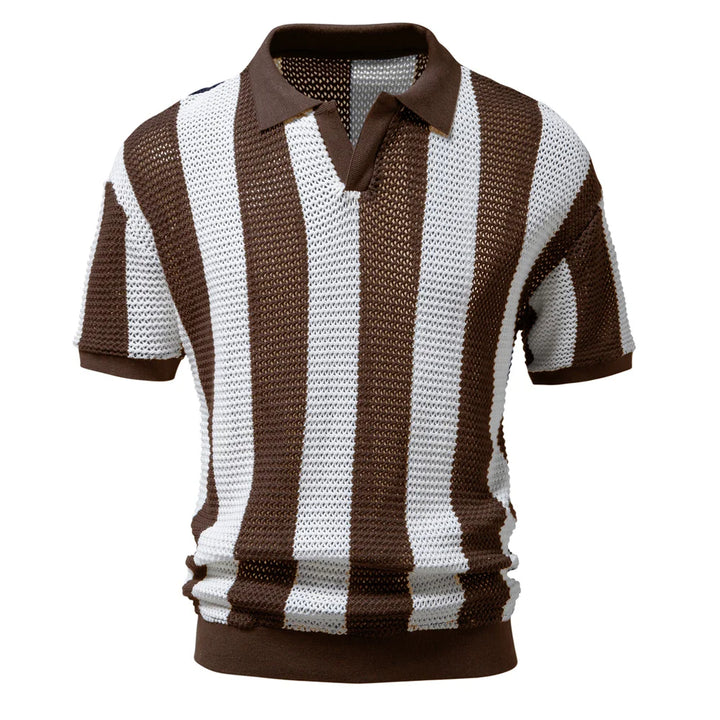 Sammy Jackson™ Bastiaan Poloshirt | Gestreept & Ademend