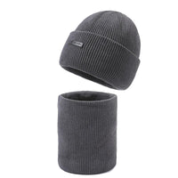 Sammy Jackson™ Wool Beanie Set | Chill knitted men's hat and scarf