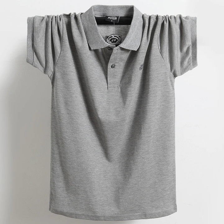 Sammy Jackson™ Hugo Plus Size Polo | Casual & Breathable