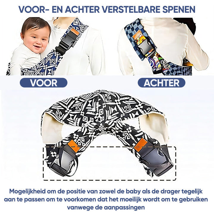 Ergonomische Verstelbare Draagzak - SnuggleRide