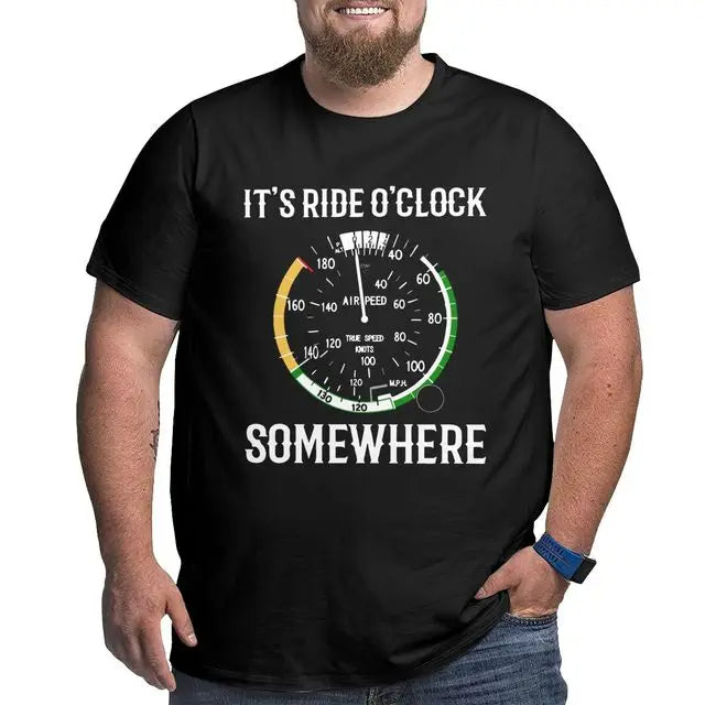 Sammy Jackson™ Full Throttle Motorshirt | Koszulka vintage w rozmiarze plus