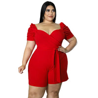 Sammy Jackson™ Merel Plus Size Playsuit | Zomers & Stijlvol