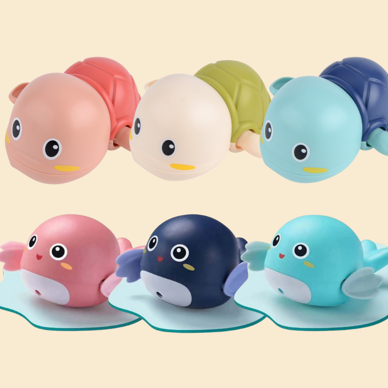 Wind-up Animal Bath Toys - SplashBuddies