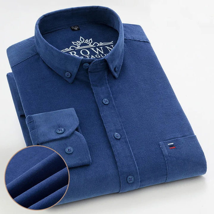 Sammy Jackson™ Rik Plus Size Overhemd | Stijlvol & Effen