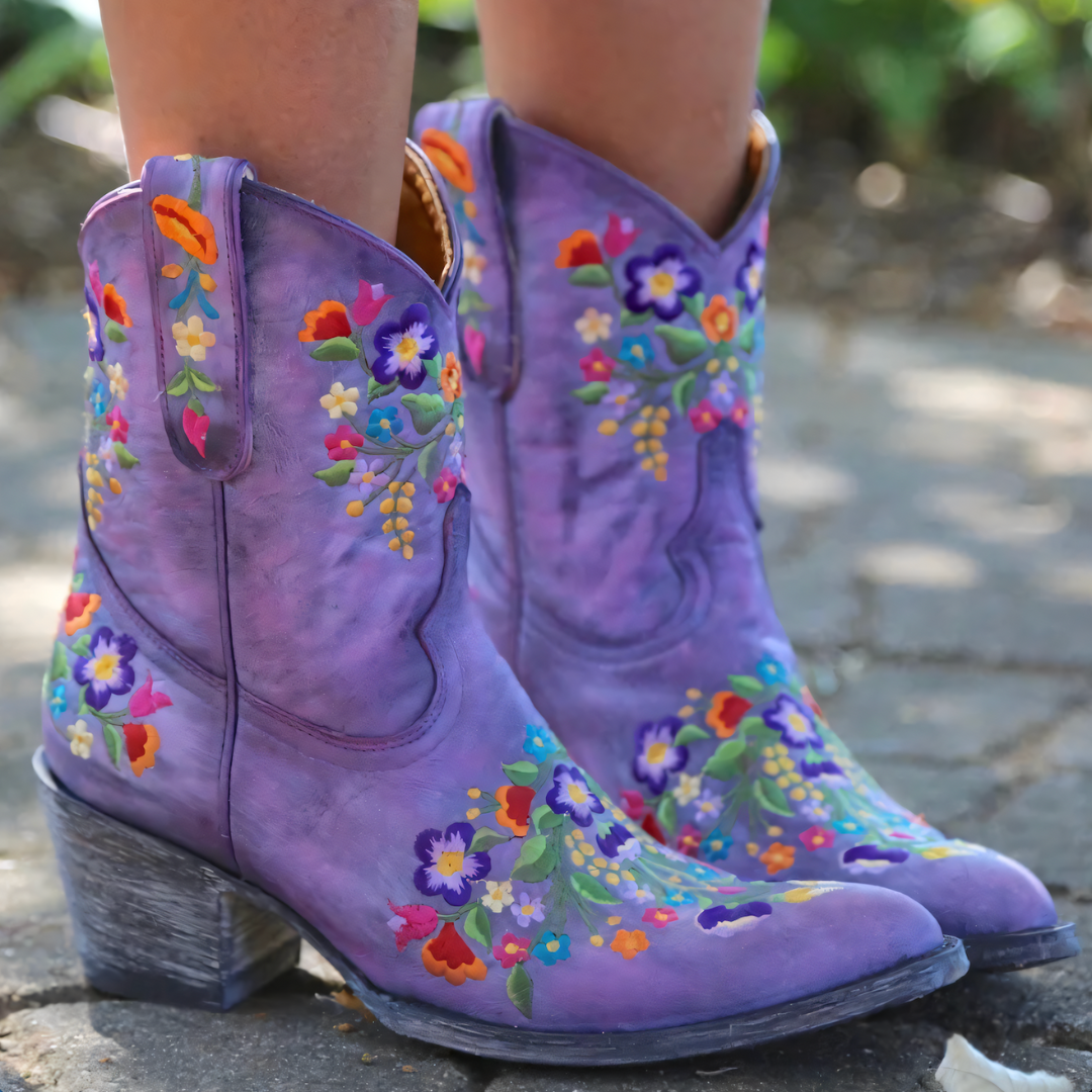 Weerbestendige Vintage Cowgirl Laarzen - Sierra