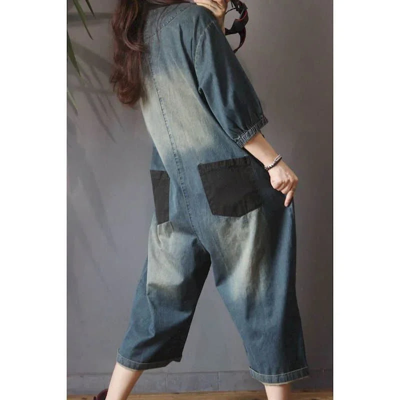 Sammy Jackson™ Silke Plus Size Jumpsuit | Denim & Stylish