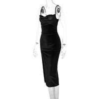 Sammy Jackson™ Sukienka Maxi Nora | Aksamitna i Stylowa