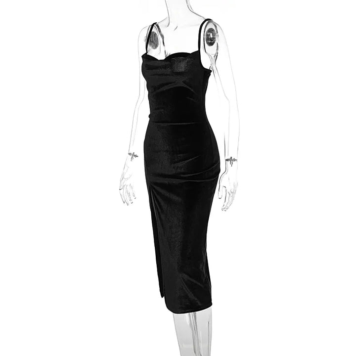 Sammy Jackson™ Sukienka Maxi Nora | Aksamitna i Stylowa