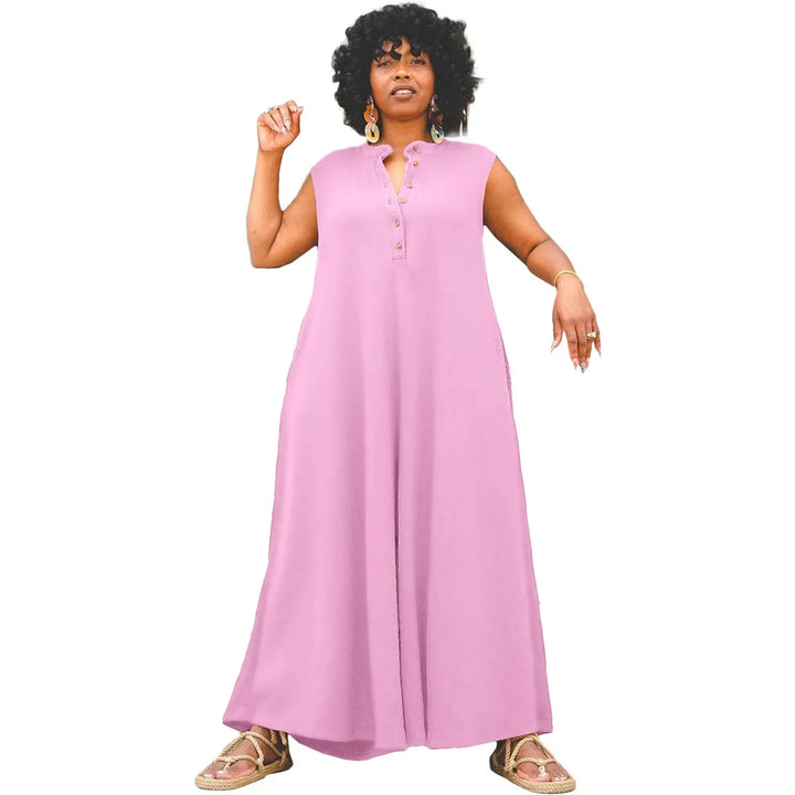 Sammy Jackson™ Jill Plus Size Jumpsuit | Stylish & Casual