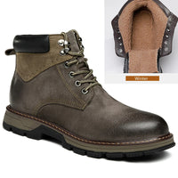 Sammy Jackson™ Leather Winter Shoes | True winter warmers