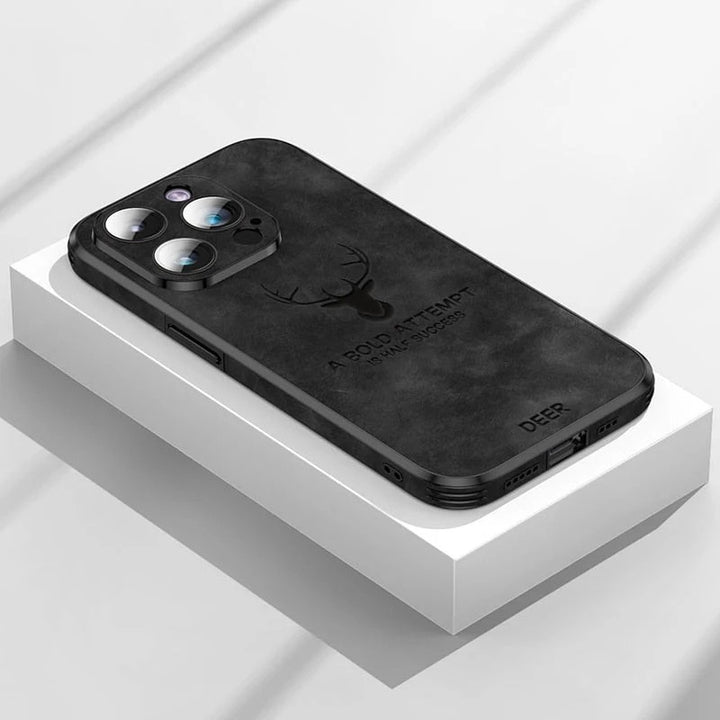 Luxury Deer Leather iPhone Case – Veltro