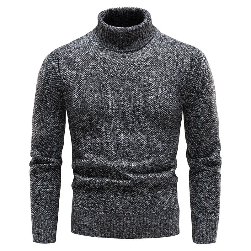 Sammy Jackson™ Paul Wooly Turtleneck Sweater | Warm Knitted Turtleneck