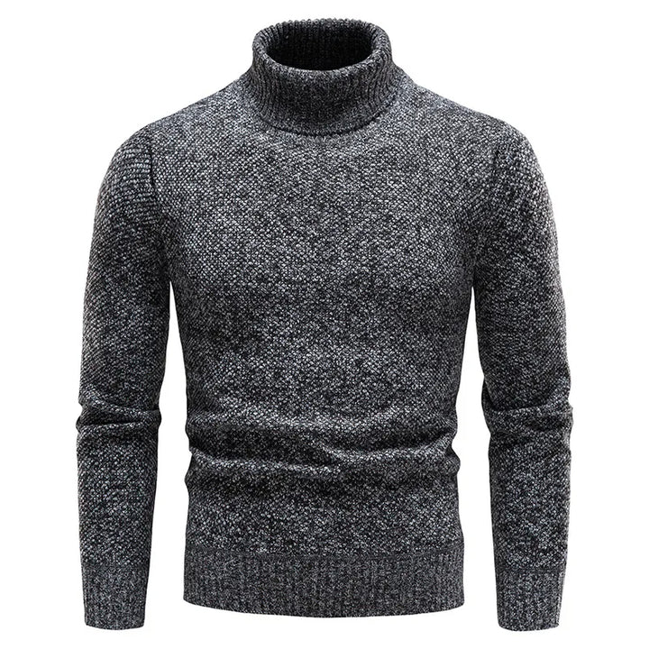 Sammy Jackson™ Paul Wooly Turtleneck Sweater | Warm Knitted Turtleneck