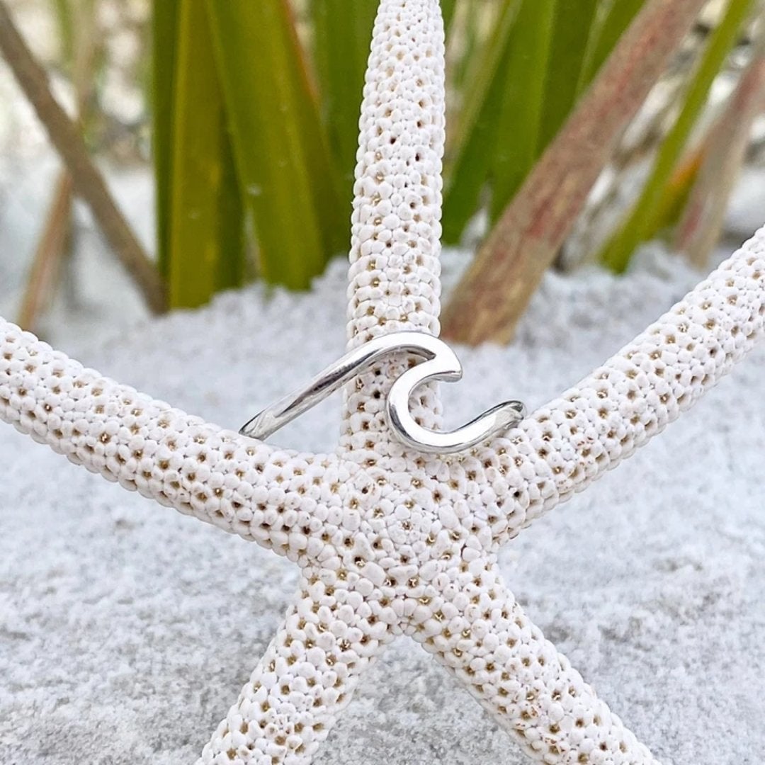 Silver Sea Wave Ring - Maris