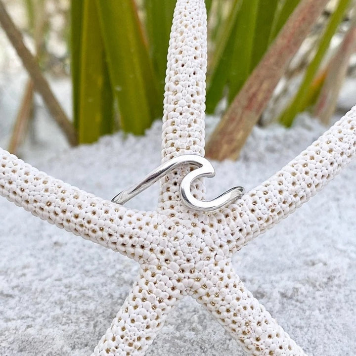 Silver Sea Wave Ring - Maris