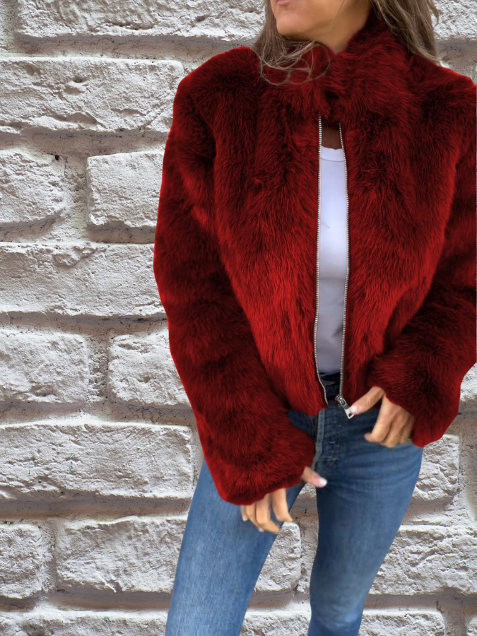 Luxury Soft Women's Coat - Aurora