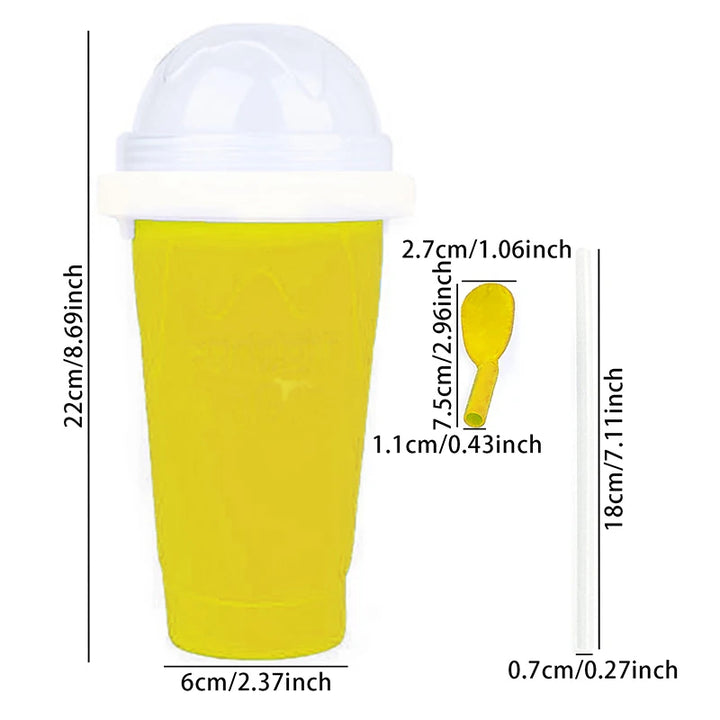 Sammy Jackson™ FrostySip Chill Cup | Wielorazowa butelka chłodząca