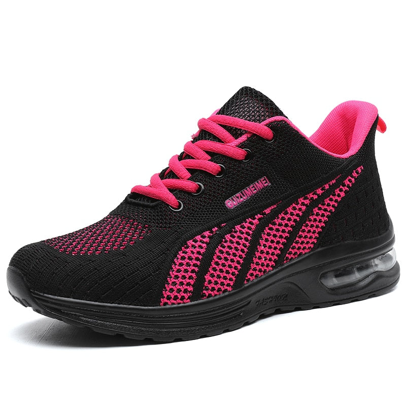 GlideMotion Run | Ergonomiczne sneakersy z amortyzującym obcasem dla kobiet