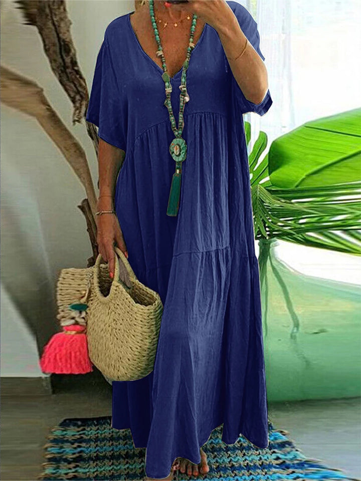 Sammy Jackson™ Elizabeth Plus-Size Summer Dress | Casual & Trendy