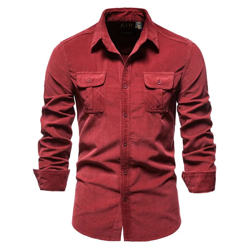 Sammy Jackson™ Casual Shirt | Casual corduroy shirt for any occasion