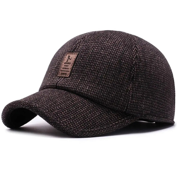 Sammy Jackson™ Classic Winterpet | Nostalgiczna wełniana czapka z napami